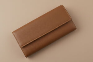 財布の色:茶色