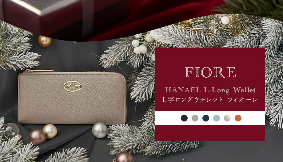 hamano HANAEL L-long wallet fiore / _vH|EHANAEL kzEtBI[
