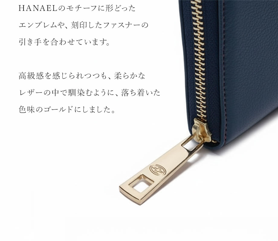 hamano HANAEL L-long wallet fiore / _vH|EHANAEL kzEtBI[