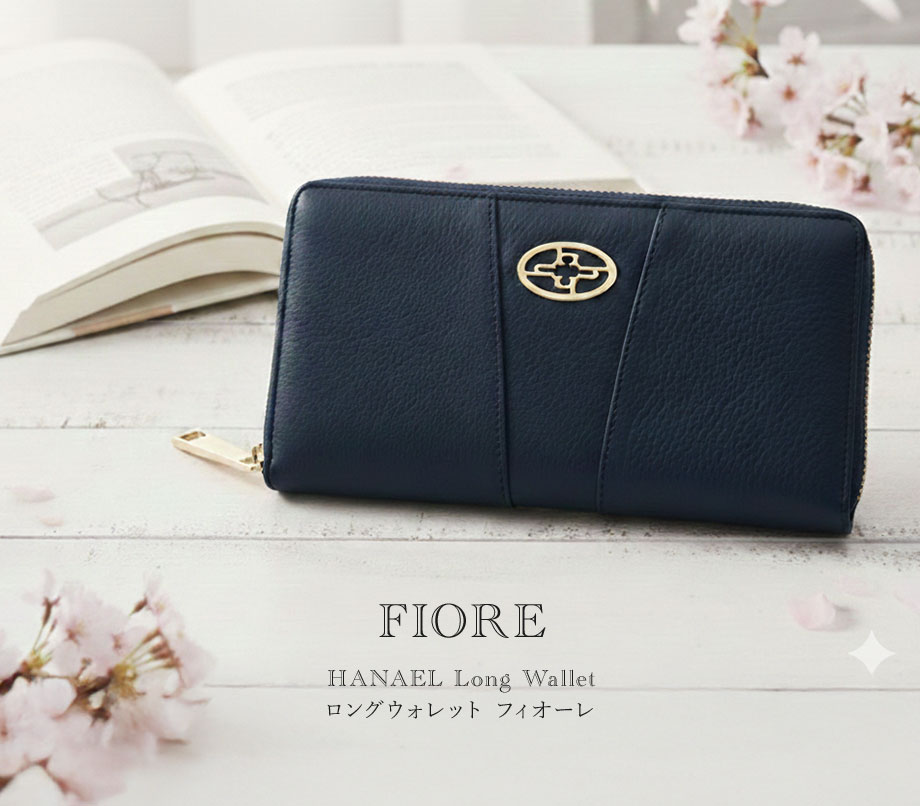 hamano HANAEL long wallet fiore / �_���v�H�|�EHANAEL �����z�E�t�B�I�[��