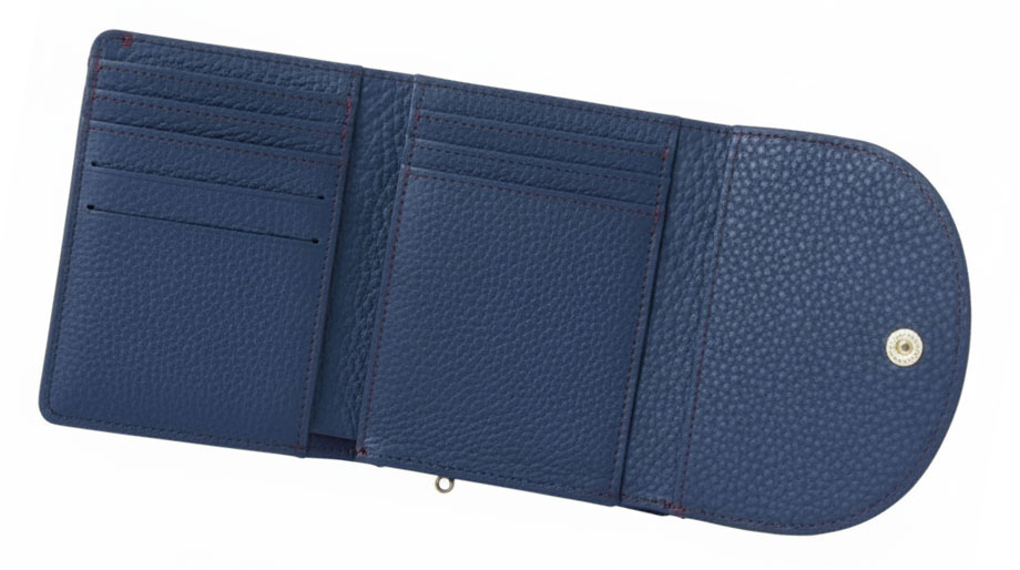 hamano HANAEL clasp trifold mini wallet fiore / _vH|E܌O܂~jEHbgEtBI[