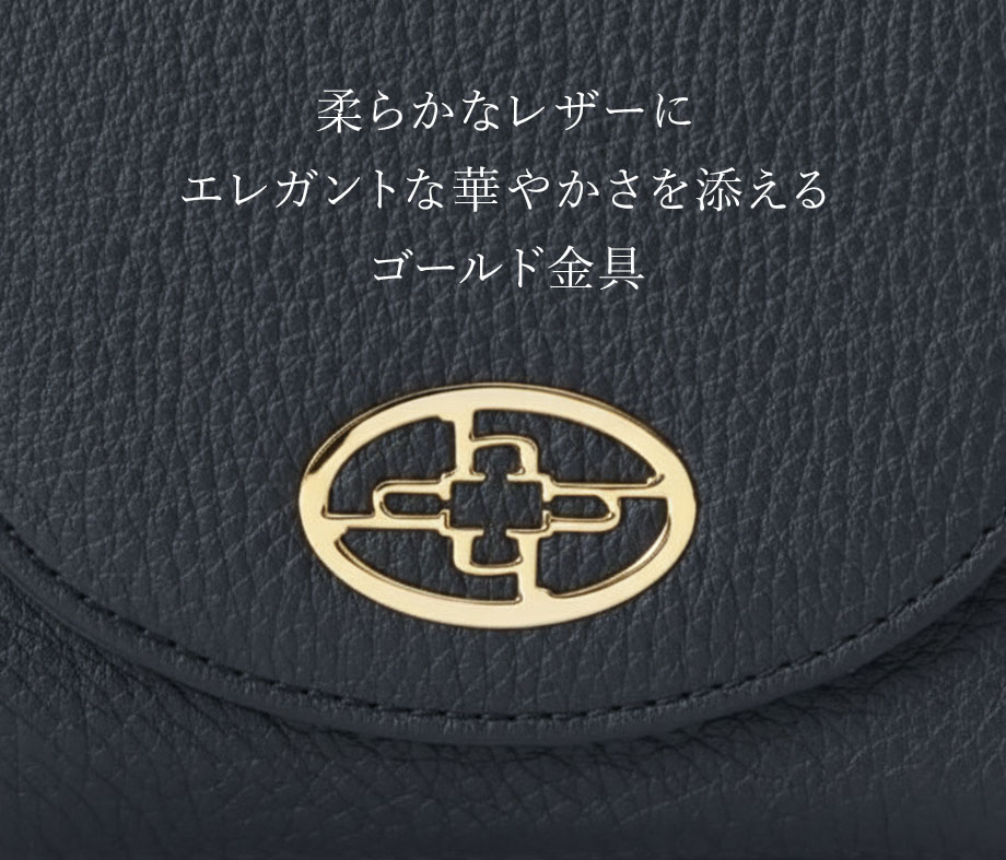 hamano HANAEL clasp trifold mini wallet fiore / _vH|E܌O܂~jEHbgEtBI[