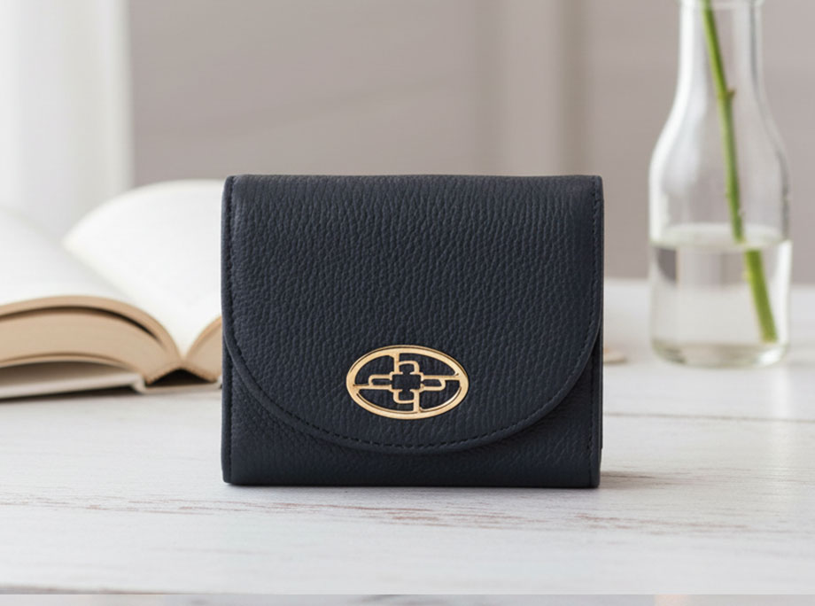 hamano HANAEL clasp trifold mini wallet fiore / �_���v�H�|�E���܌��O�܂�~�j�E�H���b�g�E�t�B�I�[��